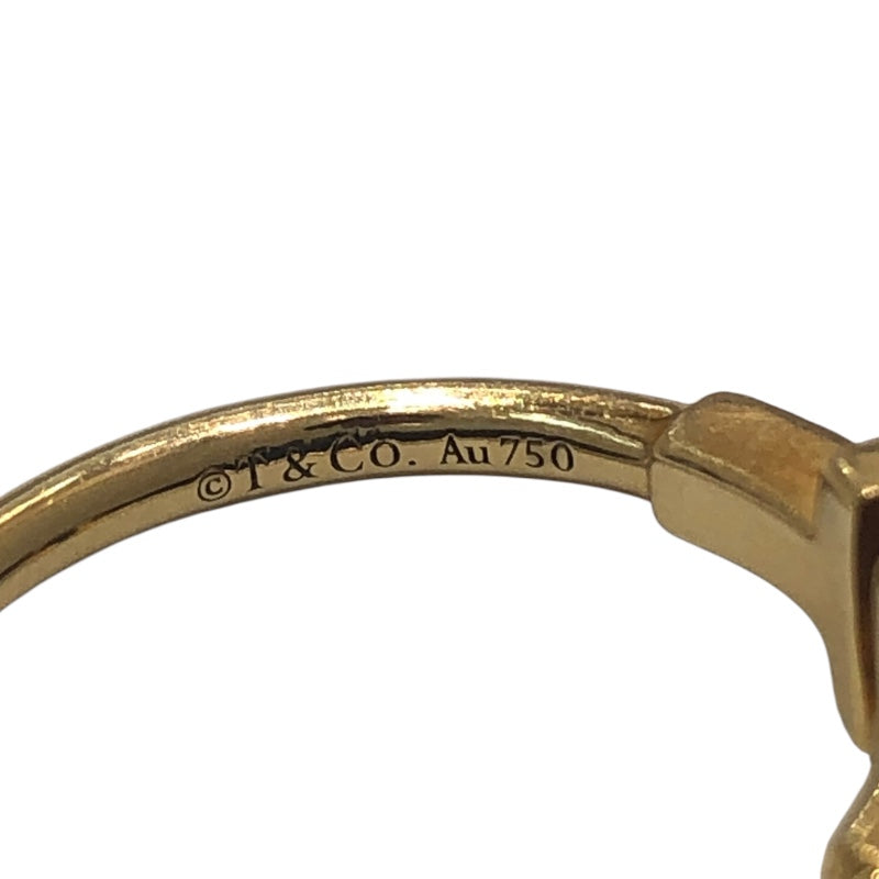 ティファニー TIFFANY＆CO Tワイヤーリング ゴールド K18ゴールド 750 ジュエリー