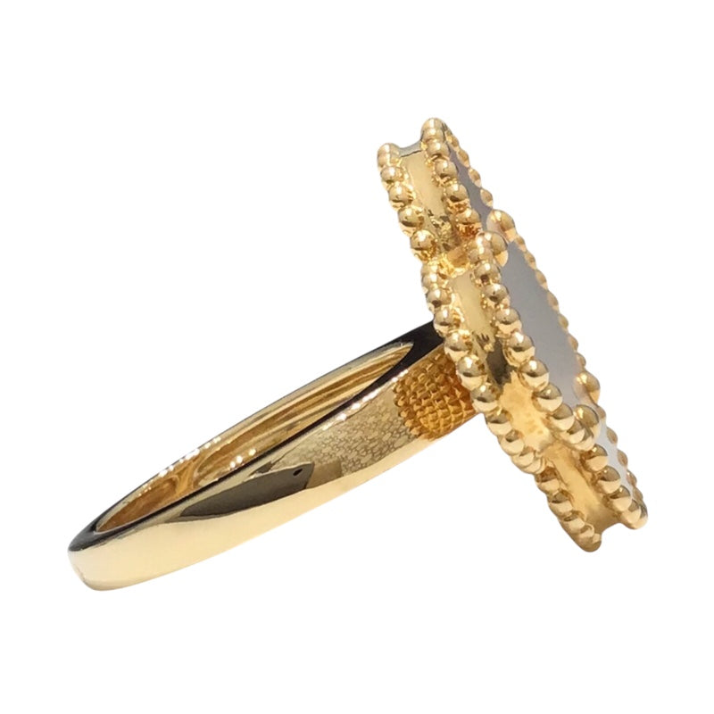 ヴァンクリーフ＆アーペル Van Cleef & Arpels マジックアルハンブラリング ゴールド Au750　MOP ジュエリー