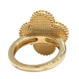 ヴァンクリーフ＆アーペル Van Cleef & Arpels マジックアルハンブラリング ゴールド Au750　MOP ジュエリー