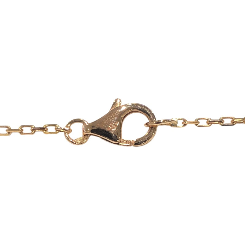 カルティエ Cartier ロゴ ドゥーブル ダイヤモンド ネックレス K18PG ダイヤモンド ジュエリー