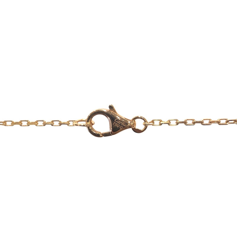 カルティエ Cartier ロゴ ドゥーブル ダイヤモンド ネックレス K18PG ダイヤモンド ジュエリー