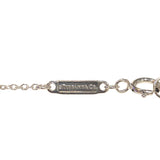 ティファニー TIFFANY＆CO Tトゥオープンパーティカルダイヤネックレス ホワイトゴールド 750WG ジュエリー