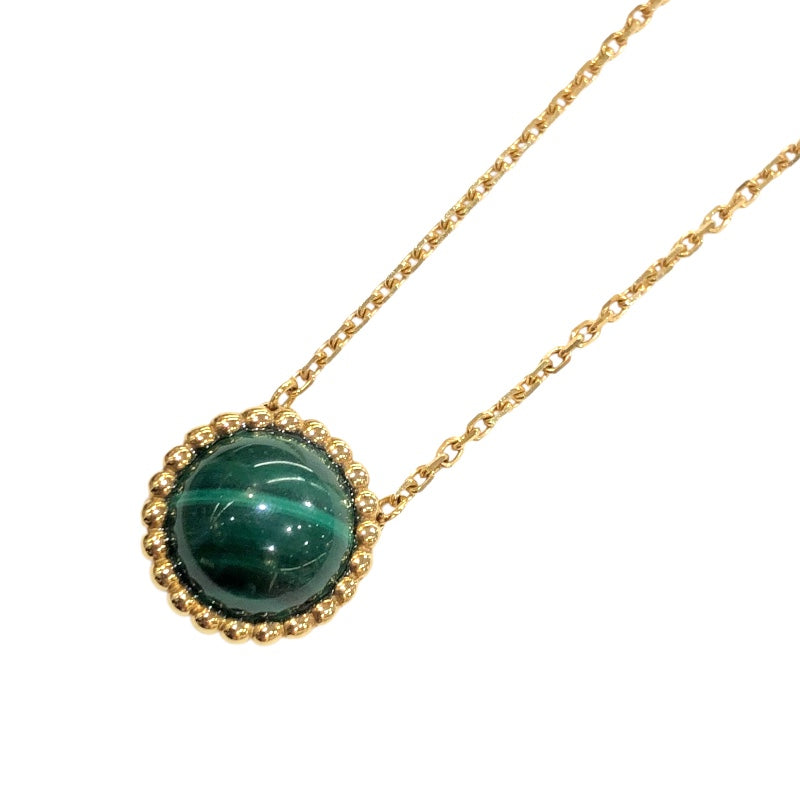 ヴァンクリーフ＆アーペル Van Cleef & Arpels ペルレクルールマラカイトネックレス 750YG マラカイト ジュエリー