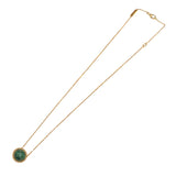 ヴァンクリーフ＆アーペル Van Cleef & Arpels ペルレクルールマラカイトネックレス 750YG マラカイト ジュエリー