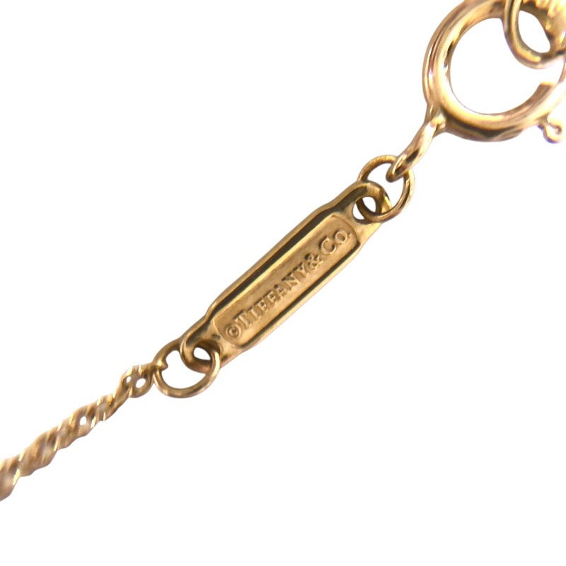 ティファニー TIFFANY＆CO Tスクエアネックレス イエローゴールド 750 ジュエリー