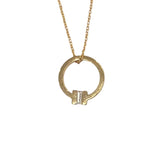 ティファニー TIFFANY＆CO Tスクエアネックレス イエローゴールド 750 ジュエリー