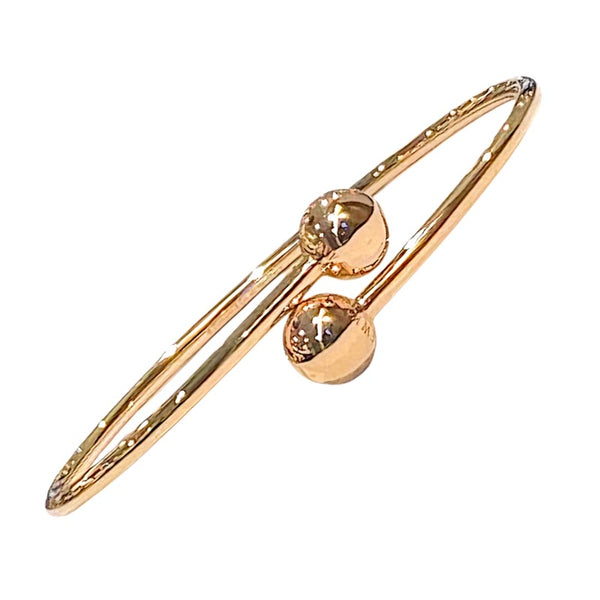 ティファニー TIFFANY＆CO ハードウェアボールブレスレット ピンクゴールド 750PG ジュエリー