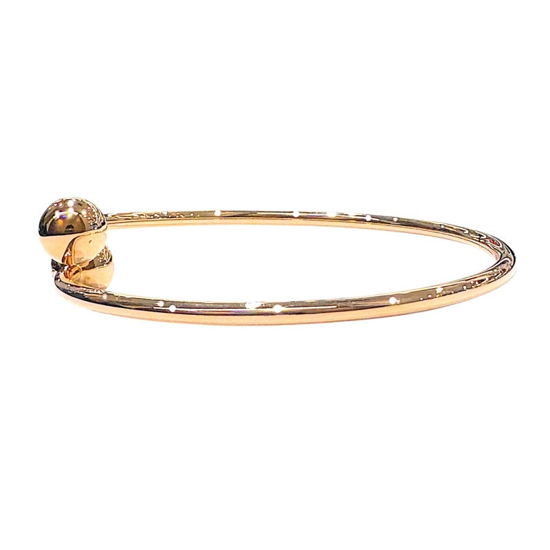 ティファニー TIFFANY＆CO ハードウェアボールブレスレット ピンクゴールド 750PG ジュエリー