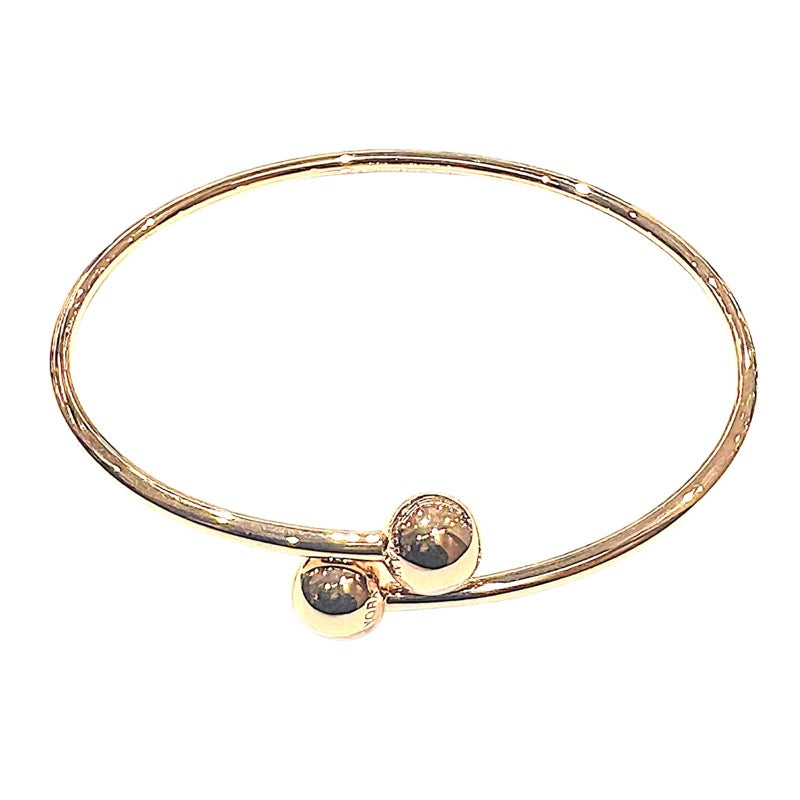 ティファニー TIFFANY＆CO ハードウェアボールブレスレット ピンクゴールド 750PG ジュエリー