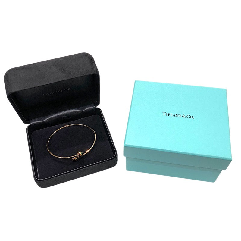 ティファニー TIFFANY＆CO ハードウェアボールブレスレット ピンクゴールド 750PG ジュエリー