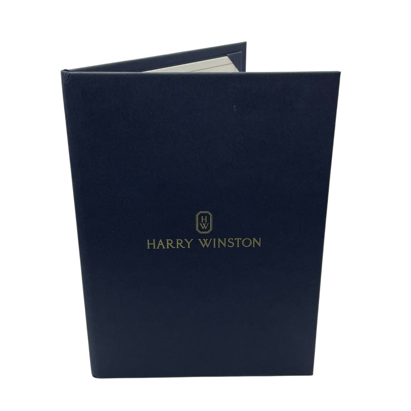 ハリーウィンストン HARRY WINSTON HWロゴバンドリング ホワイトゴールド Au750 ダイヤモンド ジュエリー