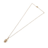 カルティエ Cartier ロゴドゥーブルダイヤネックレス ピンクゴールド 750PG/ダイヤモンド ジュエリー