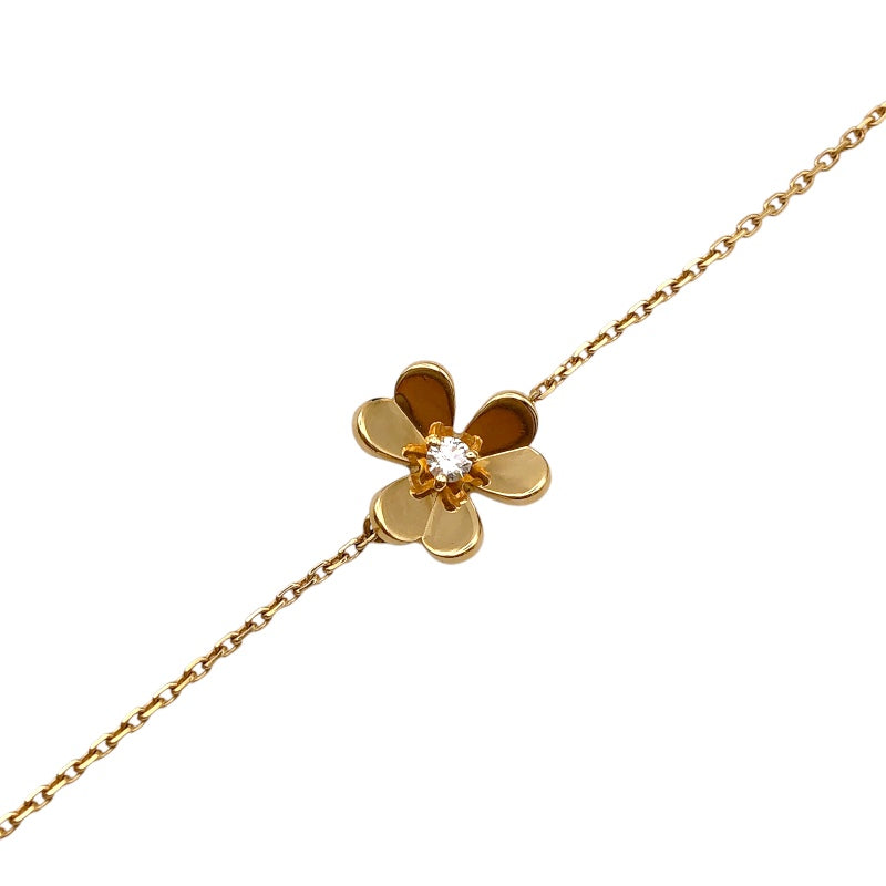 ヴァンクリーフ＆アーペル Van Cleef & Arpels フリヴォルミニ１Pダイヤブレス イエローゴールド 750YG ダイヤモンド ジュエリー