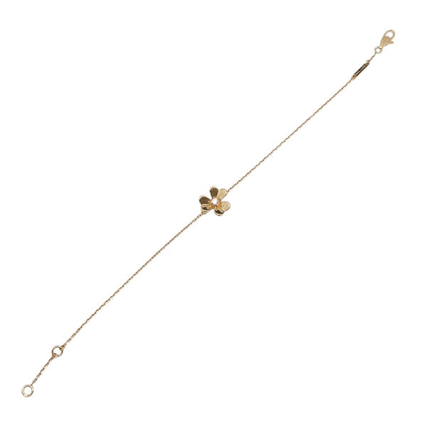 ヴァンクリーフ＆アーペル Van Cleef & Arpels フリヴォルミニ１Pダイヤブレス イエローゴールド 750YG ダイヤモンド ジュエリー
