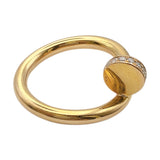 カルティエ Cartier ジュストアンクルリング ピンクゴールド 750PG/ダイヤモンド ダイヤモンド ジュエリー
