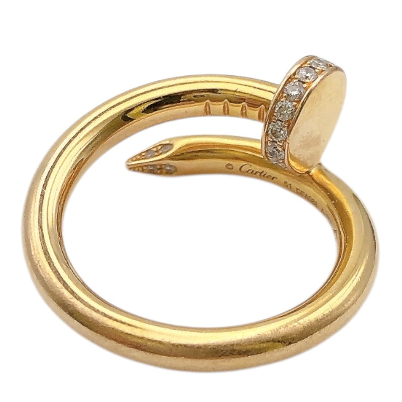 カルティエ Cartier ジュストアンクルリング ピンクゴールド 750PG/ダイヤモンド ダイヤモンド ジュエリー