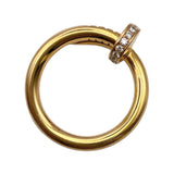 カルティエ Cartier ジュストアンクルリング ピンクゴールド 750PG/ダイヤモンド ダイヤモンド ジュエリー