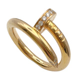 カルティエ Cartier ジュストアンクルリング ピンクゴールド 750PG/ダイヤモンド ダイヤモンド ジュエリー
