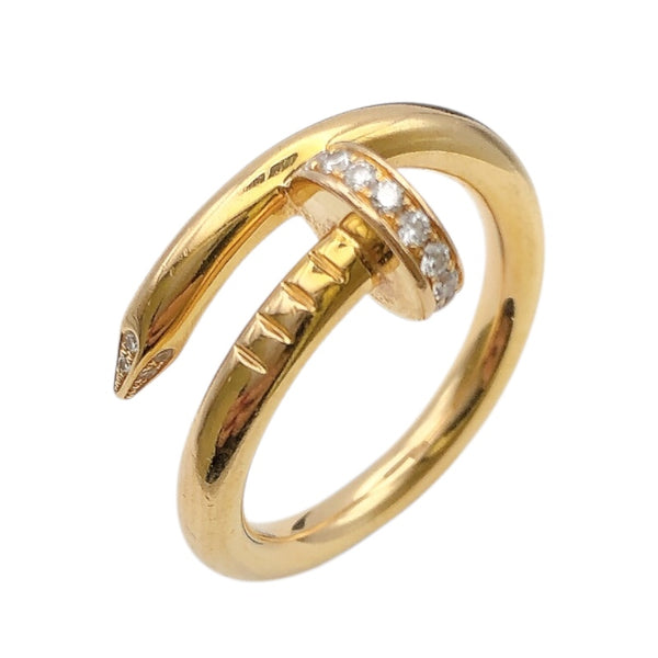 カルティエ Cartier ジュストアンクルリング ピンクゴールド 750PG/ダイヤモンド ダイヤモンド ジュエリー