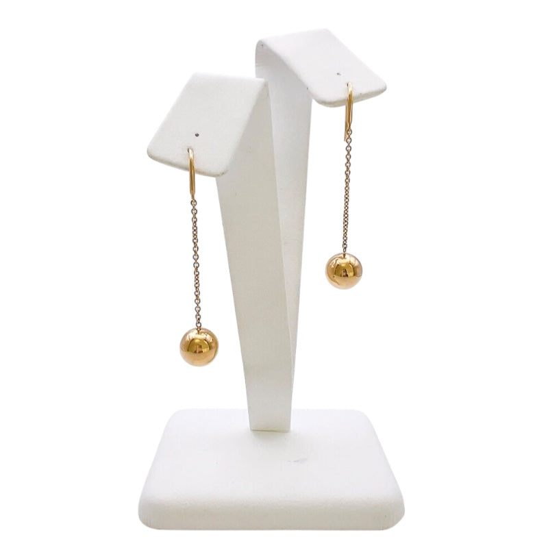 ティファニー TIFFANY＆CO ハードウェアボールピアス ピンクゴールド 750PG ジュエリー