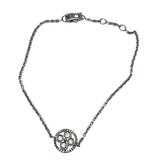 ルイ・ヴィトン LOUIS VUITTON ブラスレサンブロッサム４Ｐダイヤブレス シルバー K18WG ジュエリー