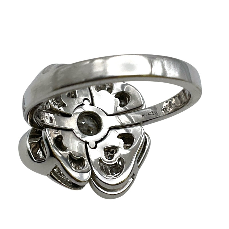 ブルガリ BVLGARI フィオレヴァーダイヤリング シルバー K18WG ジュエリー