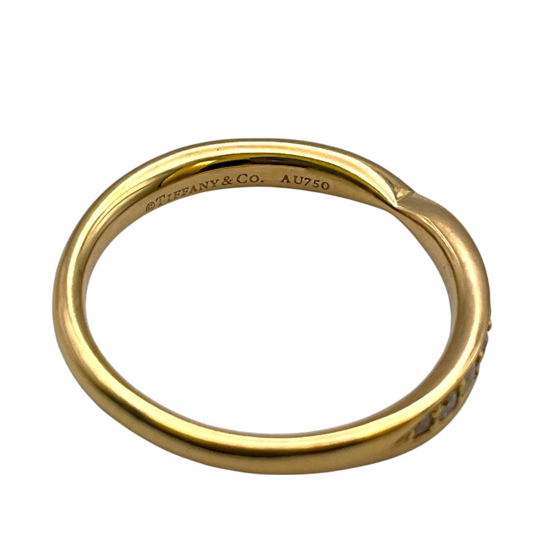 ティファニー TIFFANY＆CO ハーモニーウエディングダイヤリング ゴールド K18PG ジュエリー