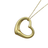 ティファニー TIFFANY＆CO オープンハートネックレス 750 ジュエリー