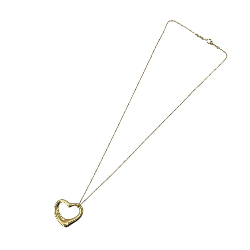 ティファニー TIFFANY＆CO オープンハートネックレス 750 ジュエリー