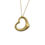 ティファニー TIFFANY＆CO オープンハートネックレス 750 ジュエリー