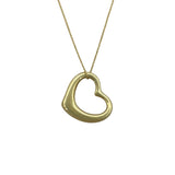 ティファニー TIFFANY＆CO オープンハートネックレス 750 ジュエリー
