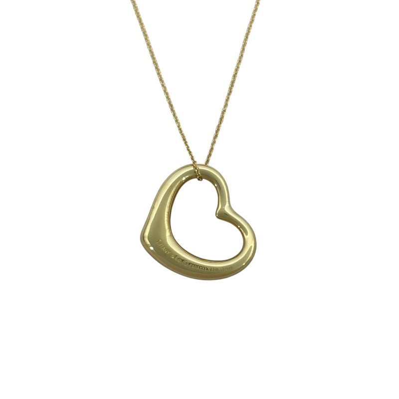 ティファニー TIFFANY＆CO オープンハートネックレス 750 ジュエリー