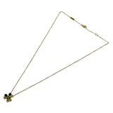 ヴァンクリーフ＆アーペル Van Cleef & Arpels フリヴォル1Pエメラルドネックレスミニ ゴールド Au750 エメラルド ジュエリー