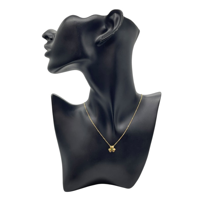ヴァンクリーフ＆アーペル Van Cleef & Arpels フリヴォル1Pエメラルドネックレスミニ ゴールド Au750 エメラルド ジュエリー