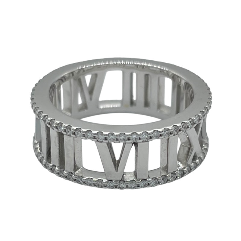 ティファニー TIFFANY＆CO アトラスオープンダイヤリング K18WG ジュエリー