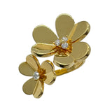 ヴァンクリーフ＆アーペル Van Cleef & Arpels フリヴォル アントレ レ ドア リング K18YG ジュエリー