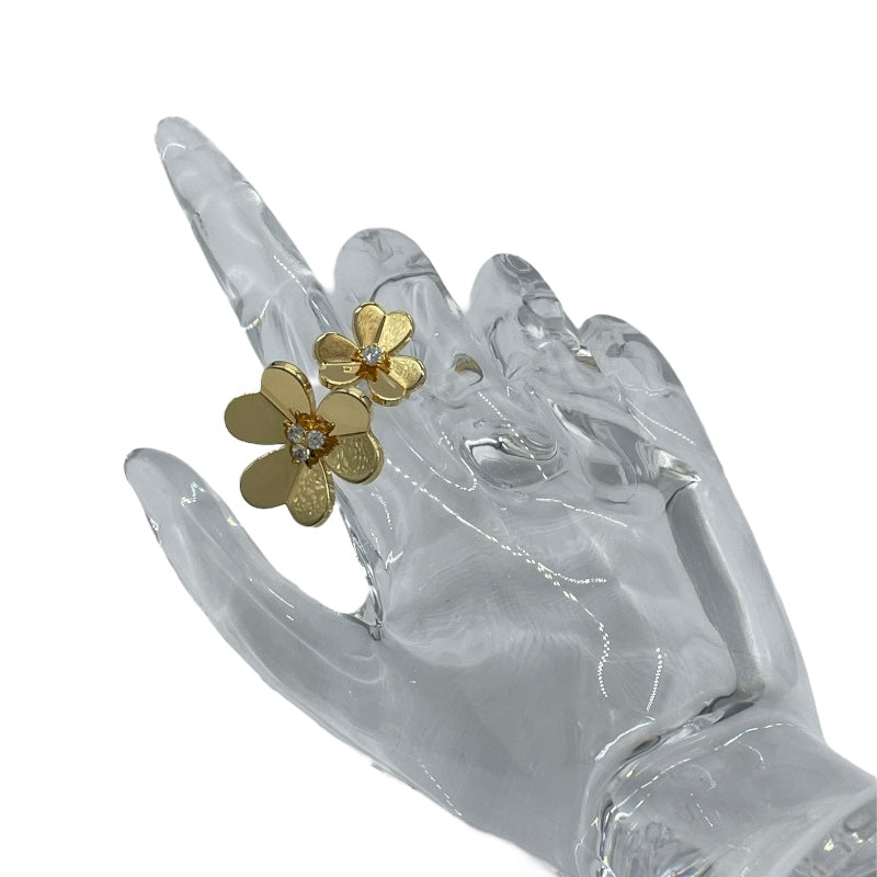 ヴァンクリーフ＆アーペル Van Cleef & Arpels フリヴォル アントレ レ ドア リング K18YG ジュエリー
