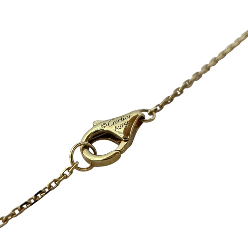 カルティエ Cartier アミュレット ドゥ カルティエ ダイヤ ネックレス XS 750YG ダイヤモンド ジュエリー