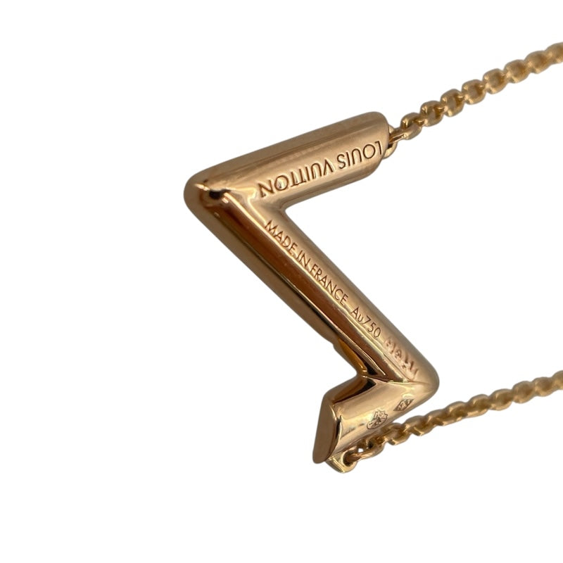 ルイ・ヴィトン LOUIS VUITTON  パンダンティフ ヴォルトアップサイドダウンネックレス  750PG ジュエリー