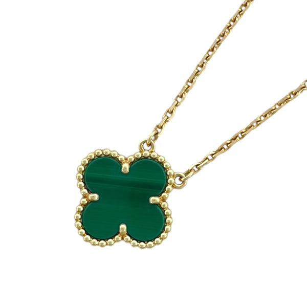 ヴィンテージアルハンブラ マラカイト ヴァンクリーフ ネックレス ヴァンクリーフ＆アーペル Van Cleef & Arpels ヴィンテージ