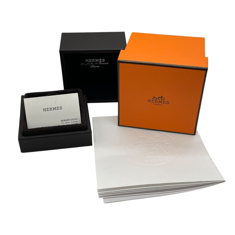 エルメス HERMES シェーヌダンクルディビーヌリング Au750PG ジュエリー