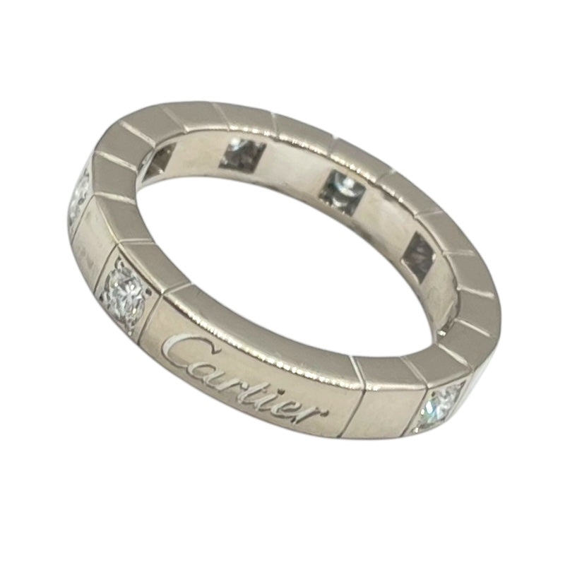 カルティエ Cartier ラニエールリング ハーフダイヤ 750WG/ダイヤモンド ジュエリー