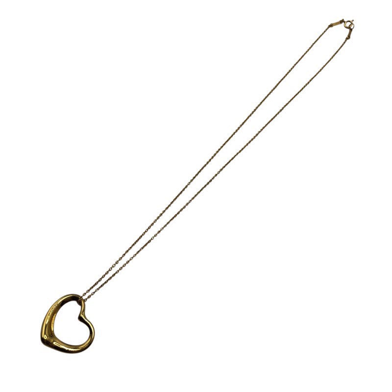 ティファニー TIFFANY＆CO オープンハートネックレス 750 ジュエリー