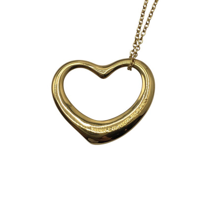 ティファニー TIFFANY＆CO オープンハートネックレス 750 ジュエリー