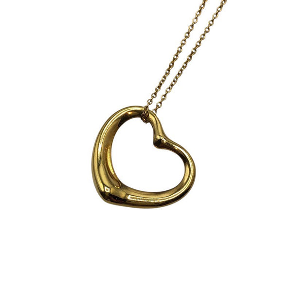 ティファニー TIFFANY＆CO オープンハートネックレス 750 ジュエリー