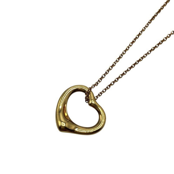 ティファニー TIFFANY＆CO オープンハートネックレス 750 ジュエリー