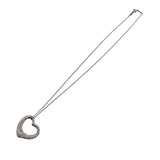 ティファニー TIFFANY＆CO オープンハートダイヤネックレス Pt950プラチナ ジュエリー
