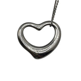 ティファニー TIFFANY＆CO オープンハートダイヤネックレス Pt950プラチナ ジュエリー