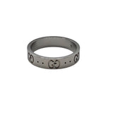 グッチ GUCCI アイコンリング K18ホワイトゴールド ジュエリー