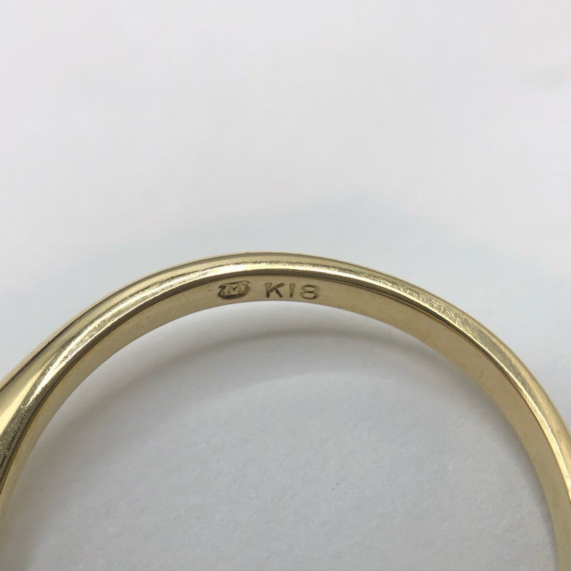 ミキモト MIKIMOTO 3連重ねリング K18イエローゴールド ジュエリー